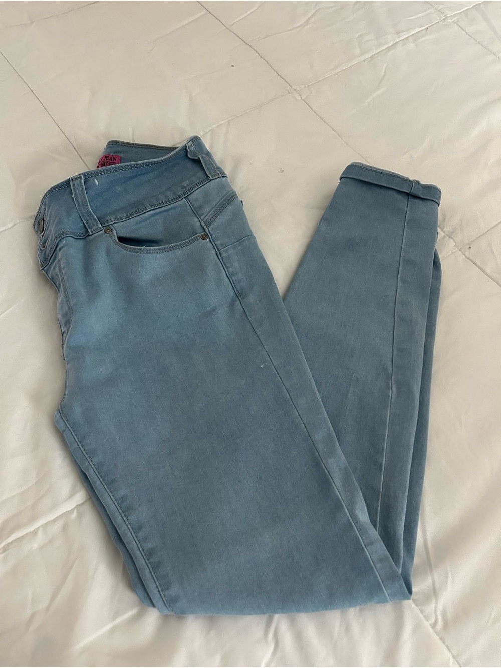 Wax Jean Light Blue High-Rise Skinny Jeans